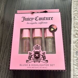Juicy couture, blush and highlighter set gift set